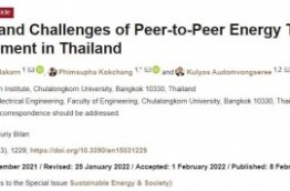 Drivers and Challenges of Peer-to-Peer Energy Trading Development in Thailand